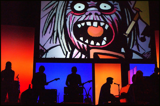 Star studded Gorillaz playing live at the Round House April 2014