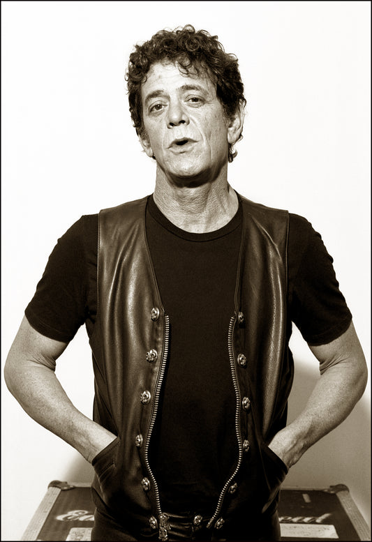 Lou Reed - On tour back stage pre show 1990's